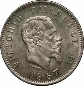 1 Lira (Kingdom of Italy, 1863–1917)