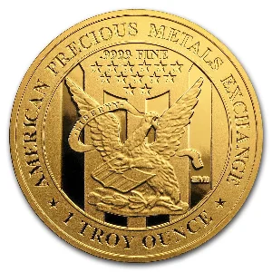 Gold 1/4 oz APMEX Round