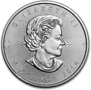 Silver 1 oz Maple Leaf